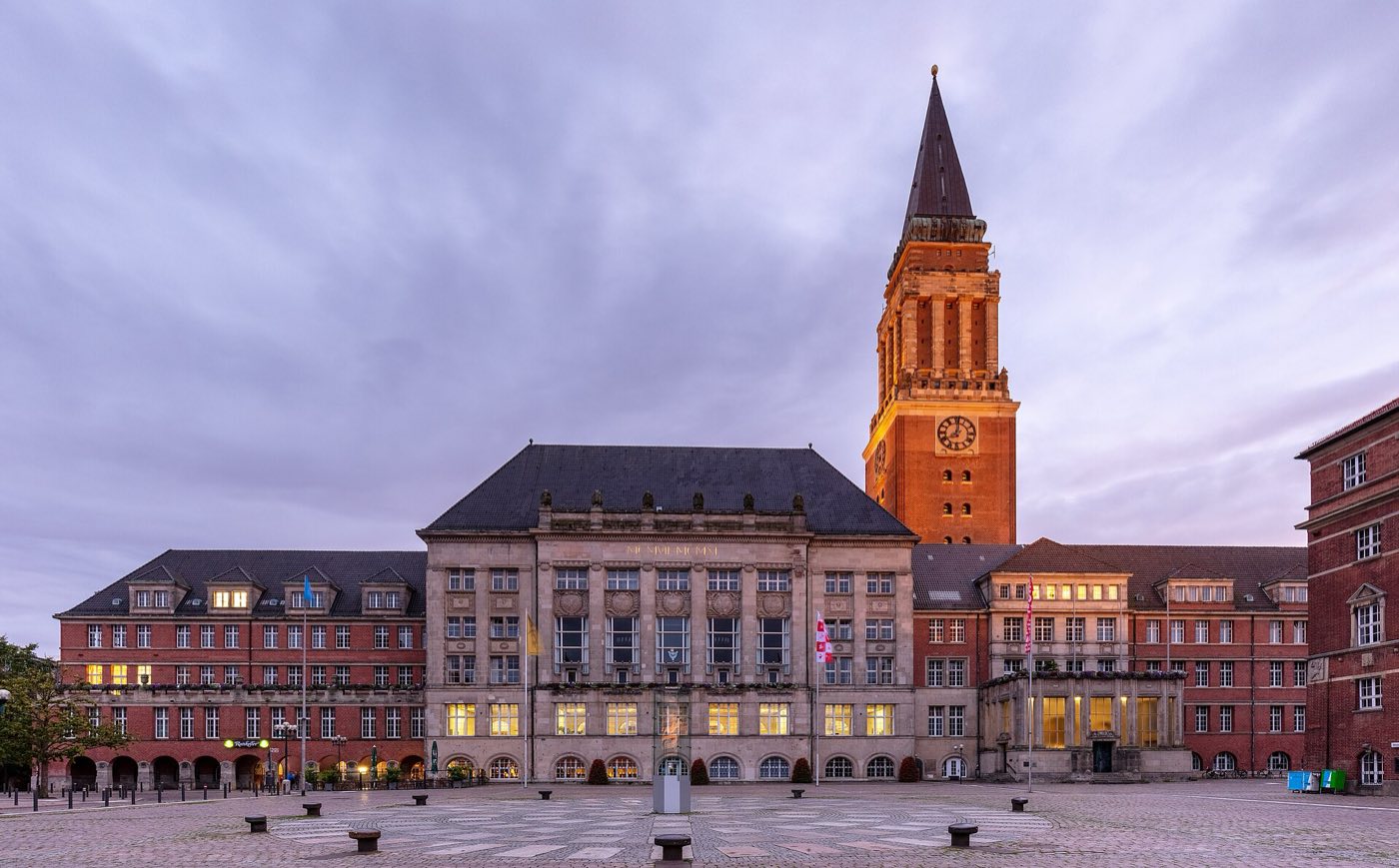 Kieler Förde mit Blick auf die Innenstadt